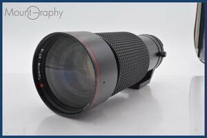 ★実用美品★ トキナ Tokina AT-X SD 100-300mm F4 ニコンFマウント(MF) ★完動品★ 同梱可 #tk2656