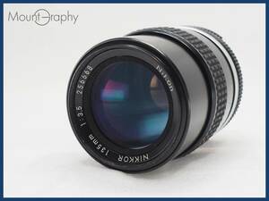 ★良品★ NIKON ニコン Ai NIKKOR 135mm F3.5 ★完動品★同梱可 #i5563