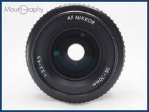 ★実用美品★ NIKON ニコン AF NIKKOR 35-70mm F3.3-4.5 ★完動品★同梱可 前キャップ付 #i5564_画像3