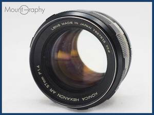 ★特別特価★ KONICA コニカ HEXANON AR 57mm F1.4 #i5568