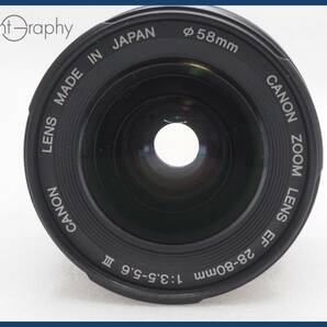 ★実用美品★ CANON キヤノン EF 28-80mm F3.5-5.6 III USM ★完動品★同梱可 前キャップ付 #i5674の画像3