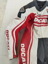 【Used】ダイネーゼ Dainese レーシングスーツ レザースーツ 革ツナギ Ducati 小傷有り ベリック BERIK TAICHI_画像7