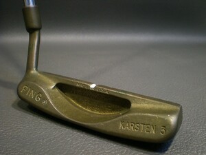 超絶！PING・GOLFのスーパーオールドビンテージパター「PING KARSTEN・３」美品