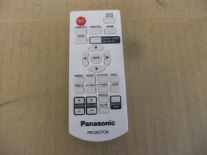 Panasonic パナソニック プロジェクターPT-LW373J 用 リモコン 2930094500 ◆中古品◆ 赤外線発信確認済