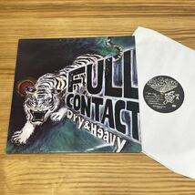 【LPレコード】 DRY & HEAVY「Full Contact」日本人ルーツロックレゲエバンド名盤!!【極美中古】_画像1