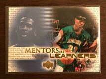 LEBRON JAMES RC / MICHAEL JORDAN 03-04 UD TOP PROSPECTS MENTORS AND LEARNERS レブロン ジェームス マイケル ジョーダン_画像1