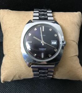 vintage TIMEX GREAT BRITAIN製 自動巻き 腕時計 稼働品　