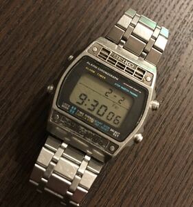 SEIKO SilverWave A259-5090 シルバーウェーブ デジタル クォーツ 腕時計 稼働品 