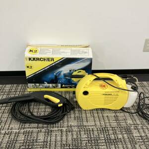 1円〜 1F KARCHER ケルヒャー 高圧洗浄機 家庭用高圧洗浄機 JTK 22 K2 電動工具 洗車 清掃 7.5MPa ホース付き 通電確認済み