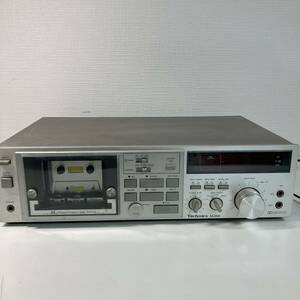 1円〜 2T Technics ステレオカセットデッキ テクニクス カセットデッキ オーディオ機器 M250 RS-M250 松下電器 録音再生機 動作確認済み