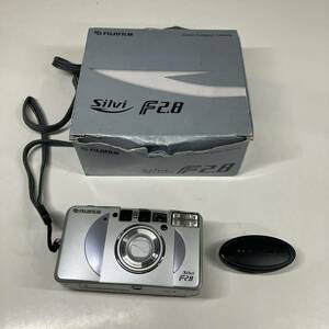 1円〜 2F FUJIFILM コンパクトフィルムカメラ 35mmコンパクトカメラ Silvi F2.8 シルヴィ 富士フィルム 箱付き 動作未確認
