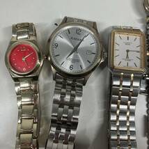 1円〜 2F CARTIER CASIO SEIKO 他 腕時計 置き時計 まとめて クォーツ クオーツ腕時計 動作未確認 ゴールドカラー レディース メンズ 時計 _画像7