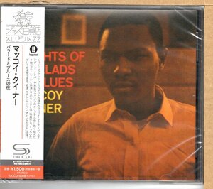 【新品CD】マッコイ・ターナー / バラードとブルースの夜　McCOY TYNER / NIGHTS OF BALLADS ＆ BLUES