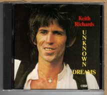 【中古CD】KEITH RICHARDS / UNKNOWN DREAMS_画像1