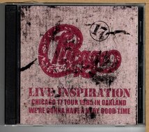 【中古CD】CHICAGO / LIVE INSPIRATION　CHICAGO 17 TOUR_画像1