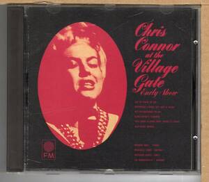 【中古CD】クリス・コナー / ヴィレッジ・ゲイトのクリス・コナー　CHRIS CONNOR / AT THE VILLAGE GATE