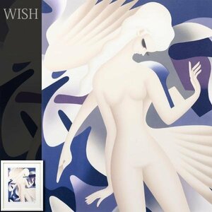 【真作】【WISH】東郷青児「レダ」リトグラフ 約12号 大作 　　〇文化功労者 日本芸術院会員 青児美人で一世風靡 #24012880