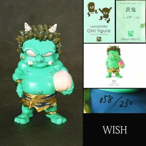 【真作】【WISH】瀧下和之「蒼鬼」限定230体 画集掲載作品 フィギュア 専用箱 高さ15.5cm ◆蒼鬼人気作　　〇桃太郎超人気作家 #24026023