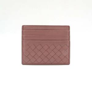 ★【良品】BOTTEGA VENETA ボッテガヴェネタ イントレチャート レザー カードケース パスケース カード入れ