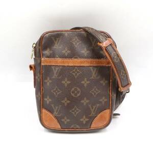 ★★LOUIS VUITTON ルイヴィトン M45266 モノグラム ダヌーブ クロスボディ ショルダーバッグ ポシェット ブラウン系