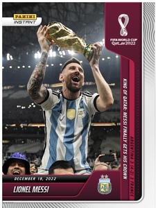 Messi メッシ PANINI インサート #118 レギュラーカード