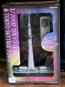 TOMYTEC 1/2000 TOKYO SKYTREE & TOKYO SKYTREE TOWN・絶版 生産終了モデル トミーテック 東京スカイツリー & 東京スカイツリータウン 