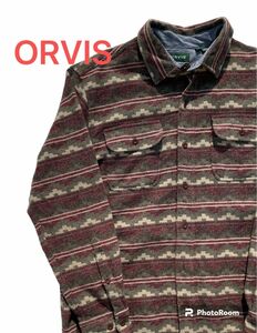 ORVIS ウールシャツ　ネイティブ　ヴィンテージ　ビンテージ　古着