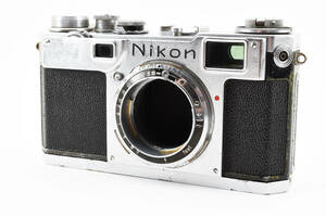 NIKON S2 日本光学 ニコン レンジファインダー Nikon フィルムカメラ Nippon Kogaku #M10242