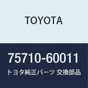 TOYOTA (トヨタ) 純正部品 1991〜1997年のランドクルーザー フロントドア ベルト モールディング 75710-60011 片側のみ