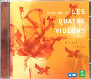 a510　　モーツアルト：VIOLIN TRANSCRIPTIONS /LES QUATRE VIOLONS