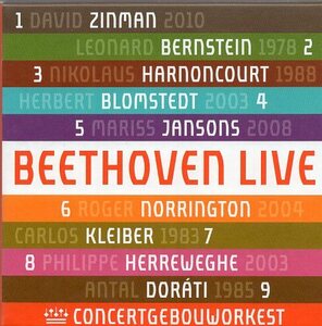 ベートーヴェン : 交響曲全集 / ロイヤル・コンセルトヘボウ管弦楽団ライヴ録音 (RCO Beethoven Live) [5CD] 