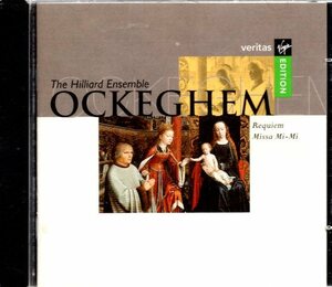 b045　　OCKEGHEM :レクイエム　他／THE HILLIARD ENSEMBLE