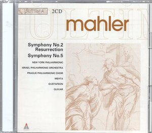 マーラー：交響曲第２番「復活」＆第５番/メータ指揮（２CD)