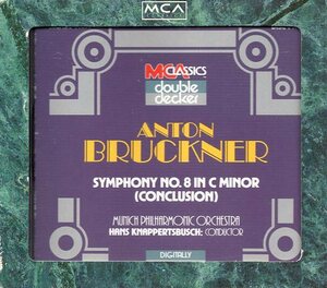 ブルックナー：交響曲第８番/クナッパーツブッシュ＆ミュンヘン・フィル（２CD)