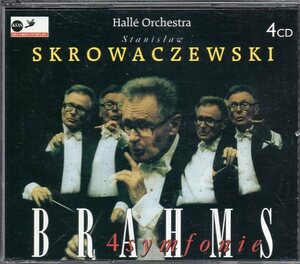 ブラームス：交響曲全集/スクロヴァチエフスキ（４CD)