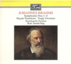 ブラームス：交響曲全集/ザンデルリンク＆シュターツカペレ・ドレスデン（3CD)