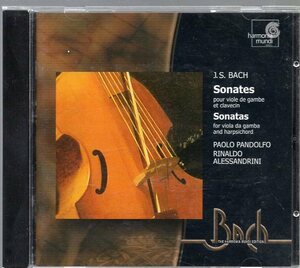 Bach Edition - Sonatas for Viola da Gamba / Pandolfo リナルド・アレッサンドリーニ 、 パオロ・パンドルフォ