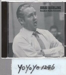 mt290 JUSSI　BJORLING/SWEDISH　RADIO　CONCERTS