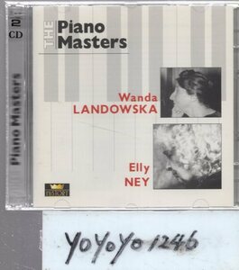 pc411 THE PIANO MASTERS ELLY NEY/LANDOWSKA(2CD)