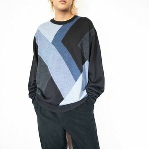 USA VINTAGE PRONTO UOMO MODE DESIGN KNIT/アメリカ古着モードデザインニット