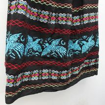 *SPECIAL ITEM* USA VINTAGE HAND MADE EMBROIDERY DESIGN WOOL LONG SKIRT/アメリカ古着ハンドメイド刺繍デザインウールロングスカート_画像10