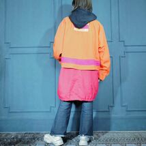 USA VINTAGE Gallery COLORFUL DESIGN RAIN COAT/アメリカ古着カラフルデザインレインコート_画像3