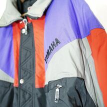 USA VINTAGE YAMAHA SPORTSWEAR LOGO DESIGN ZIP BLOUSON/アメリカ古着ロゴデザインジップブルゾン_画像8