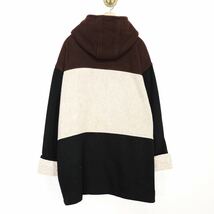 USA VINTAGE JASON KOLE DESIGN WOOL DUFFLE COAT/アメリカ古着デザインウールダッフルコート_画像4