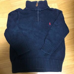 ラルフローレン POLO ニット セーター ハーフジップ　ベビー　キッズ　100