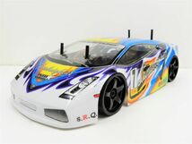 ☆ターボ機能付き☆ 2.4GHz 1/10 ドリフトラジコンカー　ランボルギーニ タイプ 　【塗装済み完成品・フルセット】_画像1