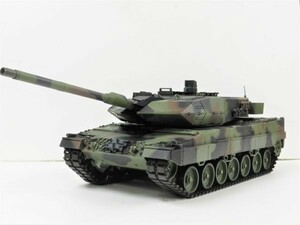 ☆塗装済み完成品☆ HengLong 2.4GHz 1/16 戦車ラジコン ドイツ レオパルト2 A6 3889-1【赤外線バトルシステム付 対戦可能 Ver.7.0】