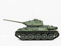 ☆塗装済み完成品戦車ラジコン☆ Heng Long 2.4GHz 1/16 戦車ラジコン ソ連 T-34 3909-1 【赤外線バトルシステム付 対戦可能 Ver.7.0】_画像2