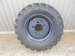  tireshovel tire wheel collection Komatsu WA40 for? Bridgestone FastGrip1.25/65-18 present condition delivery N03