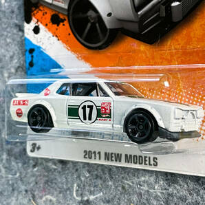 Hot Wheels 2011 Nissan Skyline H/T 2000GT-X ホットウィール 日産 スカイライン ハコスカ ワークス USカードの画像2